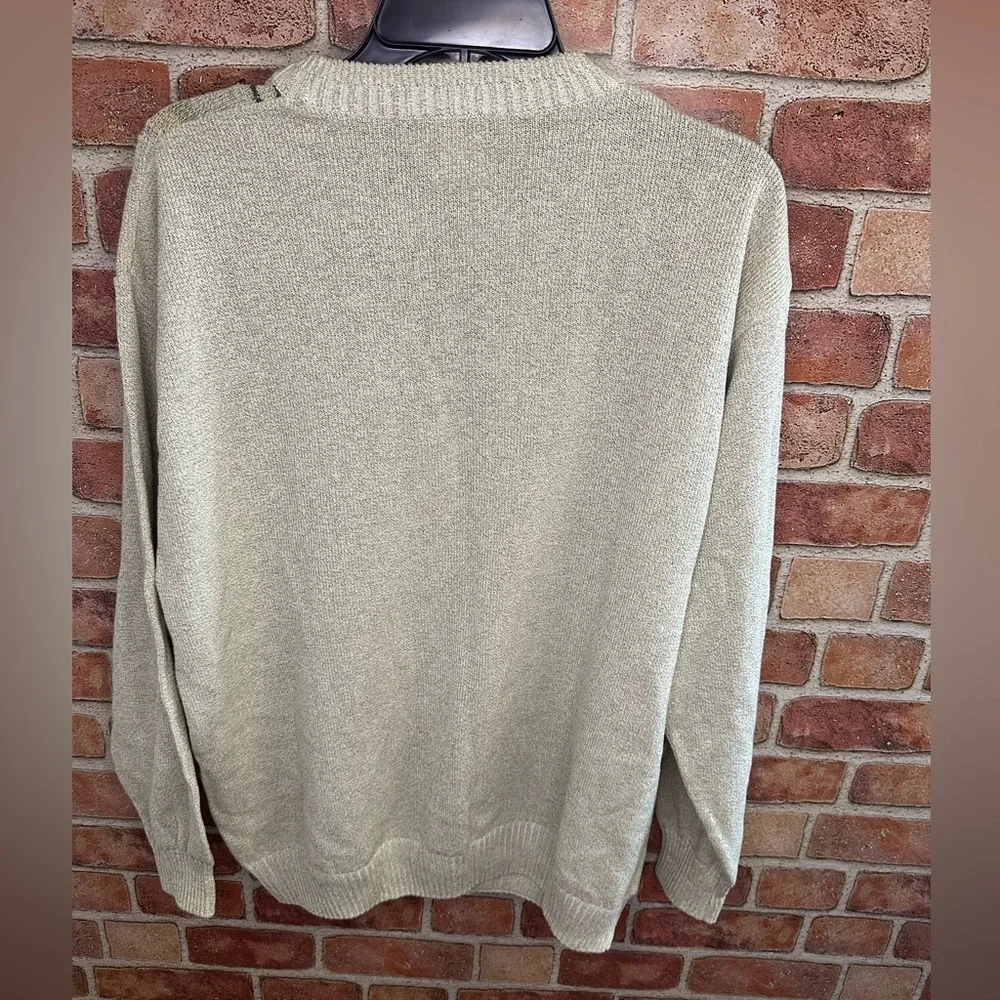 Norm Thompson vintage beige Sweater for Men XL - Picture 3 of 7